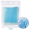 100-Pack Eyelash Microbrushes – Disposable Lash Extension Cotton Swabs for Precise Makeup Application & Cleaning