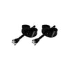 Punk Stainless Steel Stud Earrings Set – Black Round Studs for Men & Women, Vintage Hip Hop Ear Piercing Jewelry (1 or 11 Pairs)