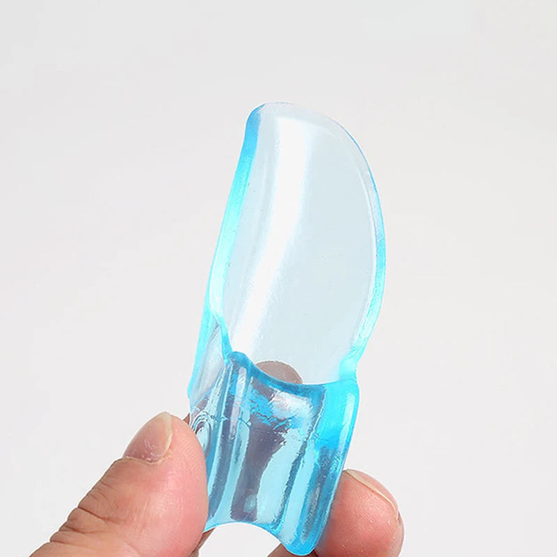 2-Pack Silicone Toe Spacer Gel Separators for Bunion Relief – Large Toe Aligners for Hallux Valgus & Toe Correction