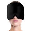 Gel Ice Migraine Relief Head Wrap — Cold Compress Therapy Cap with Eye Mask for Headaches & Sinus Pain