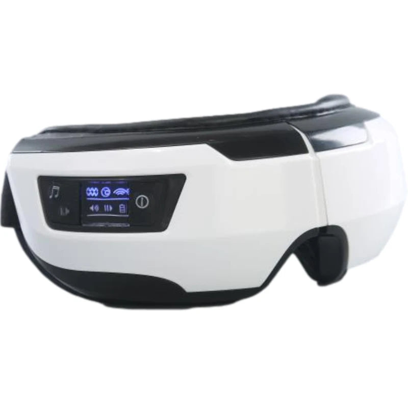 4D Smart Eye Massager — Air Pressure, Heated Vibration & Bluetooth Music, Rechargeable