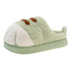 3D Cat Paw Plush Slip-On Slippers - Warm Furry Indoor House Slippers for Women and Couples
