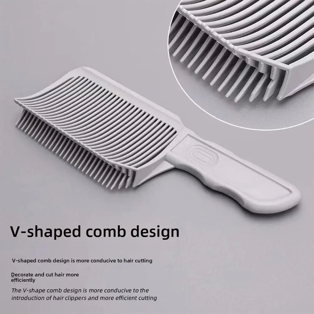 Adjustable Hairline & Neckline Trimming Guide Set – DIY Haircut Template with Silicone Headband & Clipper Comb