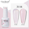 Top & Base 15ml (0.5 fl oz) Gel Nail Polish – Semi-Permanent UV/LED Soak-Off Base Coat and Top Coat, Long-Lasting Manicure
