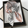 60 Colors Silk-Feel Satin Square Scarf 70 x 70 cm (27.6 x 27.6 in) — Women's Hair Wrap, Bandana, Foulard, Hijab