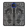 EMS Foot Circulation Massager – USB Rechargeable Portable Foot Massage Mat with 8 Modes & Remote, EMS Muscle Stimulator for Legs & Feet