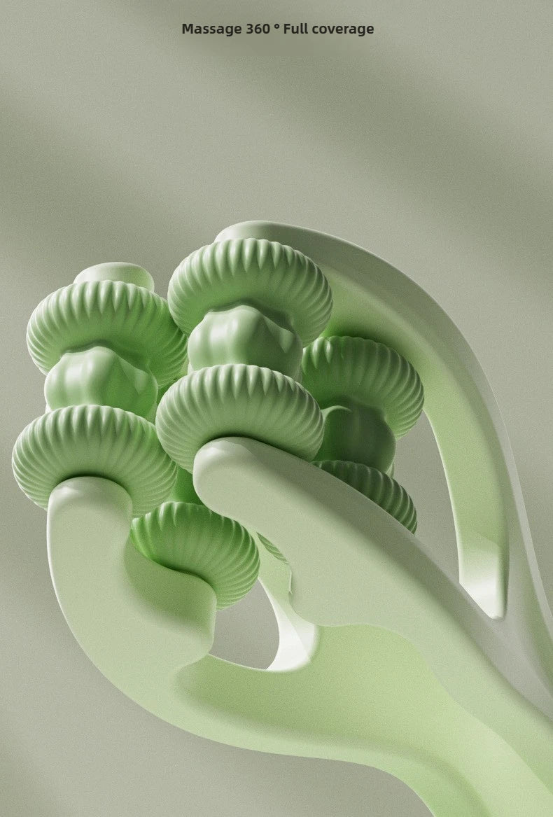 Dual-Row Roller Finger Massager — Portable Manual Finger & Hand Massager to Relieve Fatigue and Improve Circulation