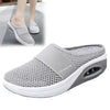 Women's Slip-On Walking Sandals – Breathable Mesh Casual Shoes with Arch Support & Thick Soft Sole