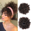 Chorliss 10-Inch (25 cm) Curly Claw Clip-In Ponytail Hair Extension – Fluffy Messy Chignon Bun, ~50 g