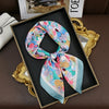 60 Colors Silk-Feel Satin Square Scarf 70 x 70 cm (27.6 x 27.6 in) — Women's Hair Wrap, Bandana, Foulard, Hijab