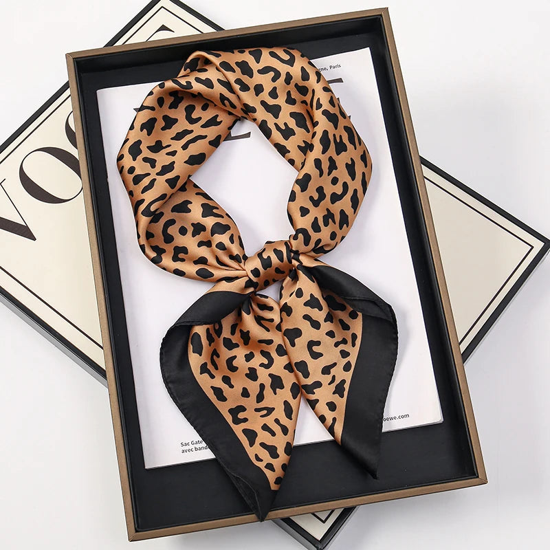 Luxury Satin-Look Square Scarf 70 x 70 cm (27.6 x 27.6 in) – Women's Hijab, Neck & Hair Wrap