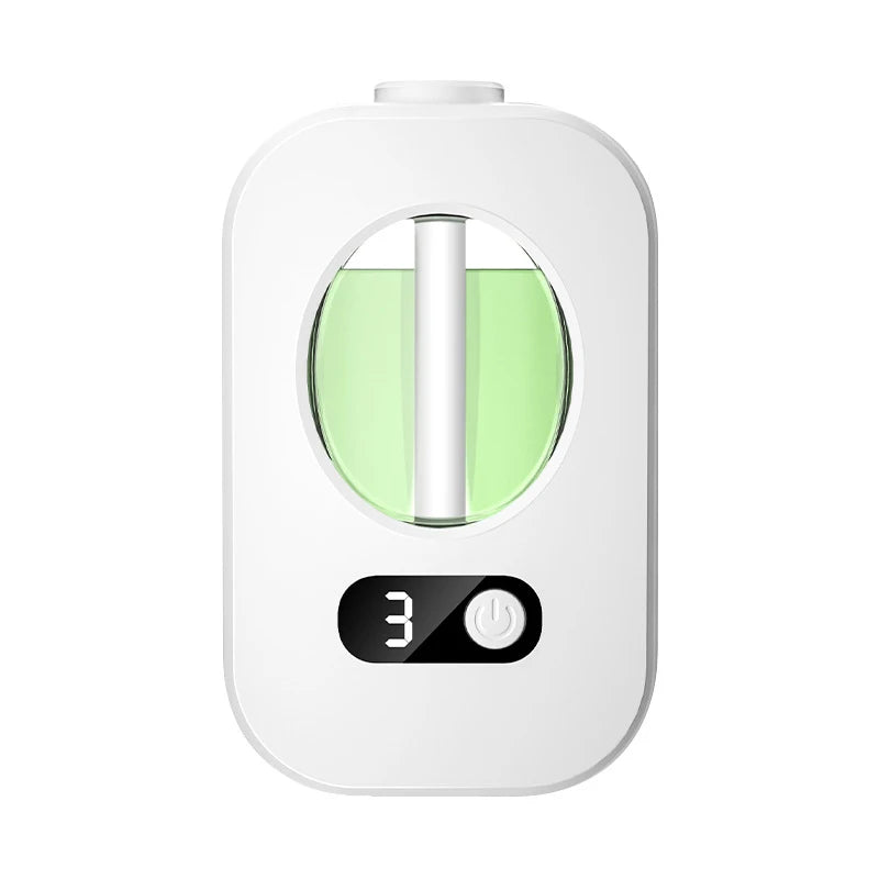 Automatic Aromatherapy Diffuser 40ml USB Rechargeable Ultrasonic Air Freshener – Wall or Desktop for Bathroom & Toilet