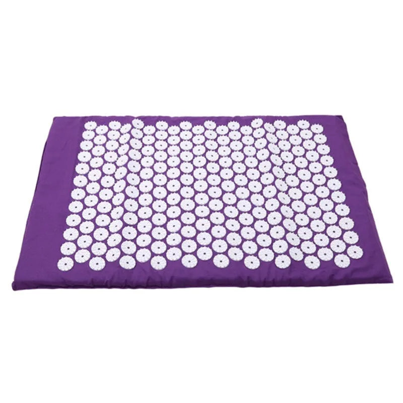 Acupressure Spike Massage Mat for Yoga & Pilates – Back Pain & Stress Relief, 65×40×2 cm (25.6×15.7×0.8 in)