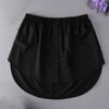 Plus Size Shirt Extender 0XL–5XL Detachable Fake Shirt Tail Underskirt for Sweaters & Blouses