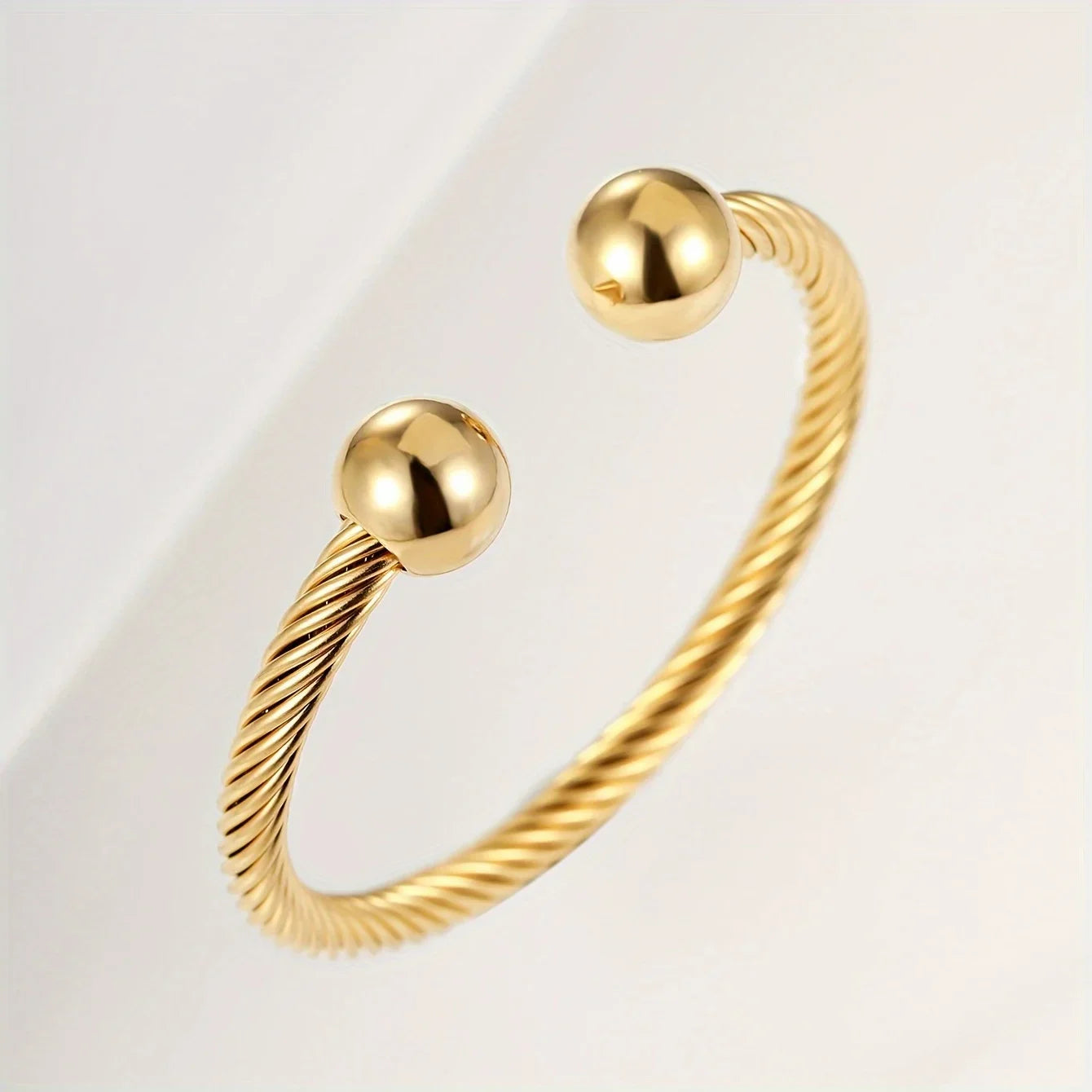 Vintage Ethnic Carved Floral Zirconia Inlaid Adjustable Open Cuff Bracelet - Unisex Party Jewelry