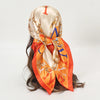 Satin-Feel Square Scarf 90 x 90 cm (35.4 x 35.4 in) – Satin-Look Polyester Hijab, Neckerchief, Shawl & Headscarf for Women