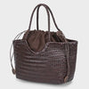 Women 2-in-1 Woven Straw Shoulder Bag – Adjustable Strap Large Capacity Dumpling Beach Bucket Bag