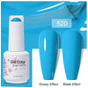 Top & Base 15ml (0.5 fl oz) Gel Nail Polish – Semi-Permanent UV/LED Soak-Off Base Coat and Top Coat, Long-Lasting Manicure