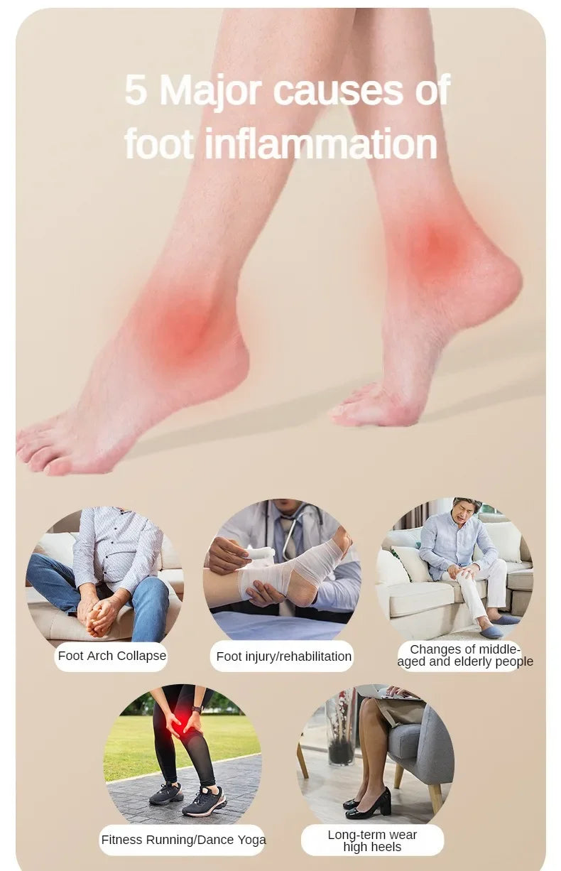 Manual Foot Roller Massager – PVC/TPR Plantar Fascia Pain Relief & Muscle Relaxation