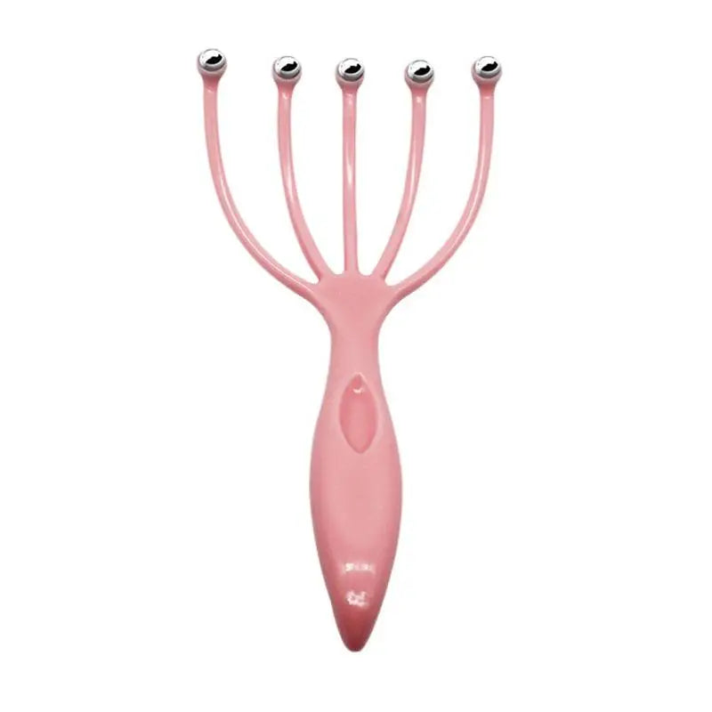 Five-Claw Handheld Head Massager – Portable Scalp Massager for Women, Relaxation & Stress Relief