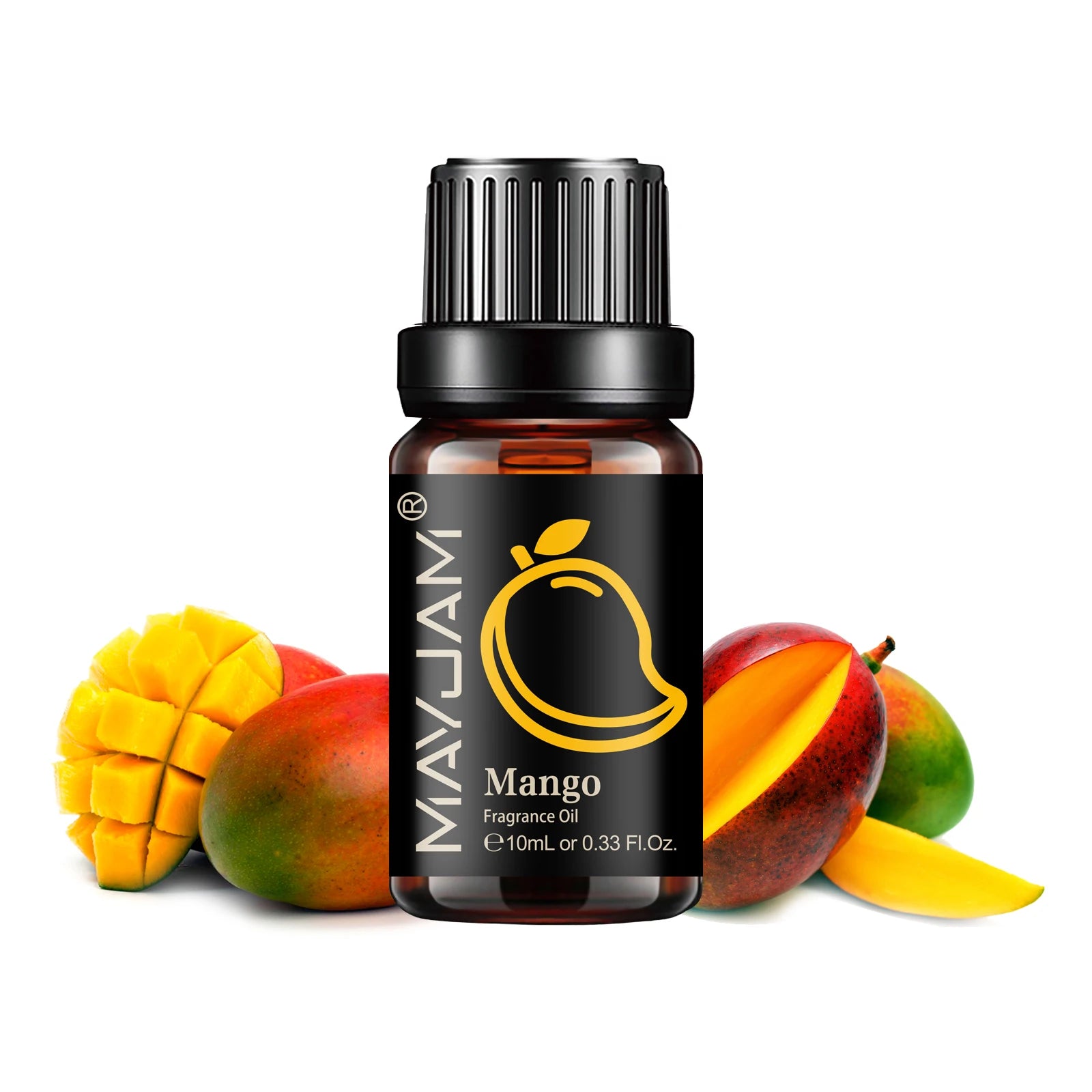 MAYJAM Fruit Fragrance Oil 10ml (0.34 fl oz) – Cherry Banana Papaya Grape Litchi Guava Kiwifruit Pear Fig for Diffuser & Candle