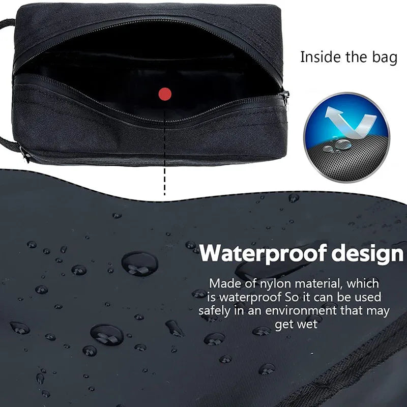 Large Waterproof Travel Toiletry Bag for Men & Women – Cosmetic Dopp Kit 8.66 x 5.7 x 2.75 in (22 x 14.5 x 7 cm)