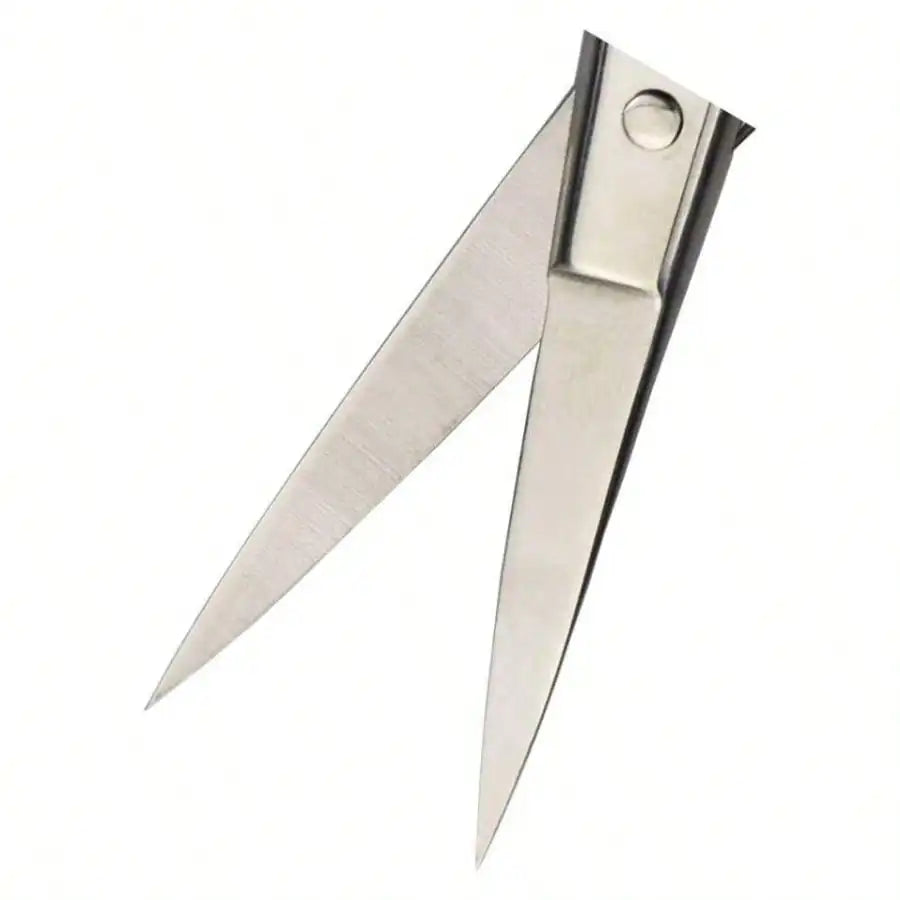 4 in (10.2 cm) Precision Beauty Scissors — Straight Tip Eyebrow, Nose & Ear Trimmer, 4Cr13 Stainless Steel