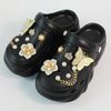 Women's Butterfly Bow Clog Sandals - EVA Wedge Slip-On Beach & Garden Shoes