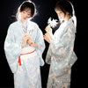 Ankle-Length Kimono Dress for Women – Traditional Japanese Yukata Cosplay Party Ethnic Streetwear