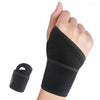 Adjustable Wrist Support Wraps, Compression Wrist Brace for Weightlifting & Gym Training, Anti-Slip, Unisex