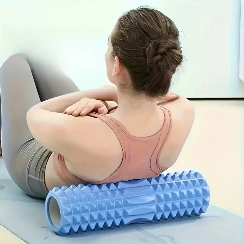 Mini Foam Back Massage Roller for Deep Muscle Relief, Yoga & Post-Workout Recovery