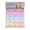 12-Pack Vintage Stretch Tattoo Choker Necklaces for Women Elastic Short Pendant Chokers