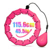 Adjustable Detachable Hula Hoop for Women - Weighted Slimming Waist Fitness Ring with No-Fall Padded Support
