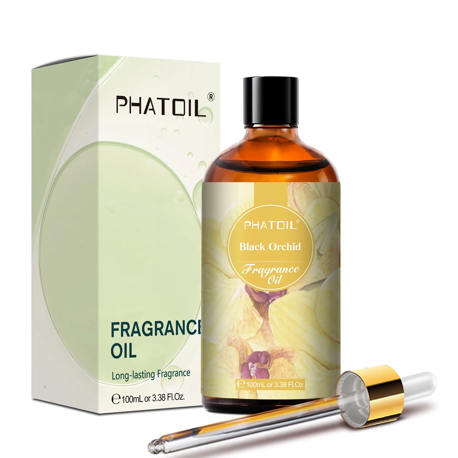 PHATOIL 100ml (3.4 fl oz) Fragrance Oil – Coconut & Vanilla, Bubble Gum, Sea Breeze, White Musk – Aromatherapy Oils for Candles, Soap Making & Diffusers