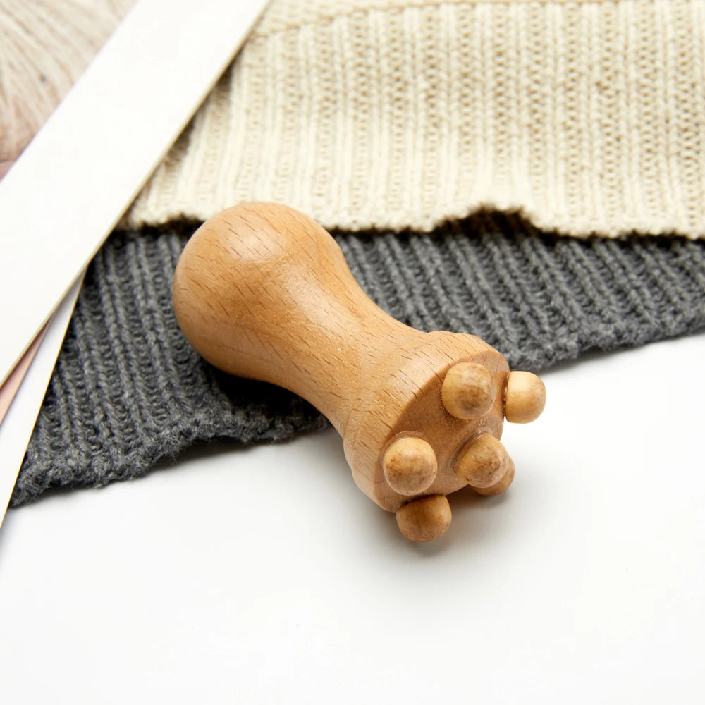 MERALL Maderoterapia Wood Therapy Massage Kit – Gua Sha, Wooden Cupping & Roller for Facial Lifting, Body Contouring & Lymphatic Drainage