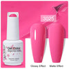 15ml (0.5 fl oz) Gel Nail Polish – HEMA/TPO-Free Semi-Permanent UV/LED No-Wipe Top Coat Nail Art