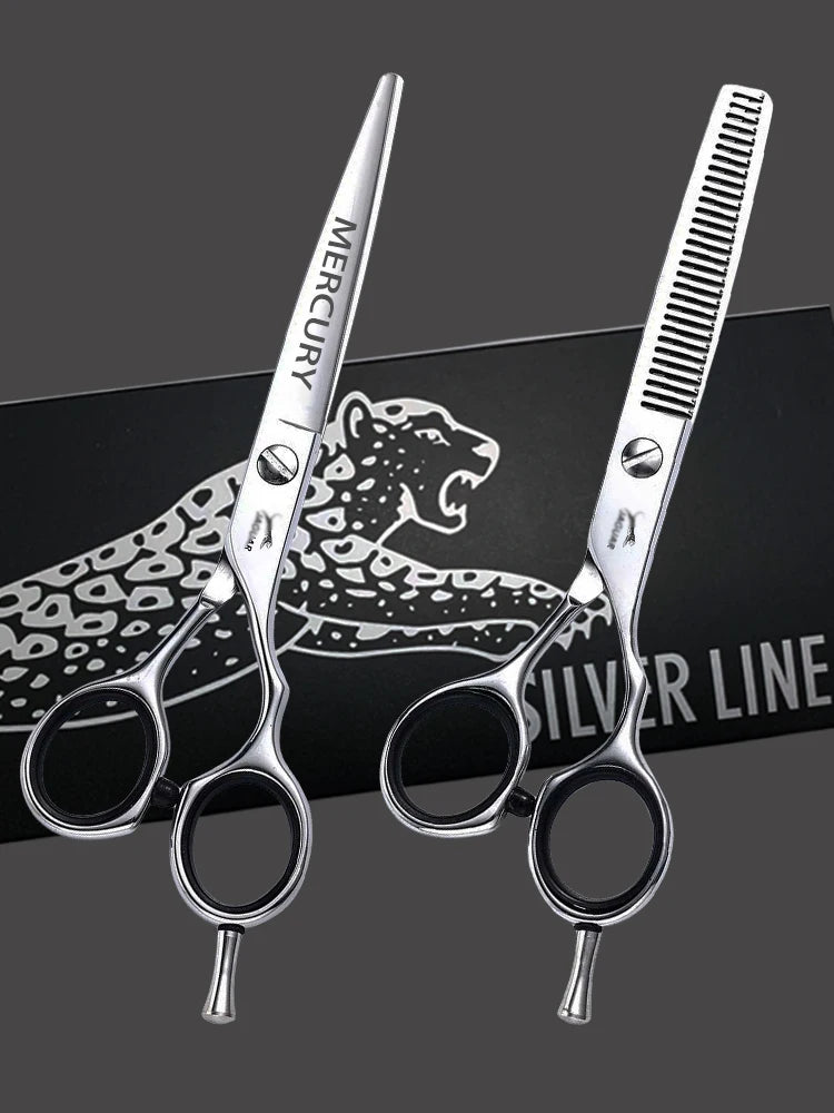 CIBO Professional Hair Scissors Set — 5.5, 6.0, 6.5, 7.0 in Cutting & Thinning Salon Shears