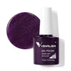 Hema-Free TPO-Free Gel Nail Polish 7.5ml, Glitter Jelly & Nude Shades, Soak-Off UV/LED Full Coverage French