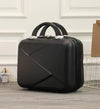 Women's 14-Inch (35 cm) ABS Compressible Carry-On Suitcase - Small Travel Luggage (Khaki, Pink, Silver, Black)
