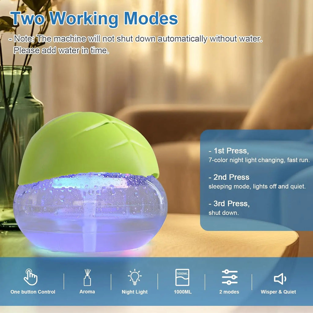 ofenlai Aroma Diffuser & Air Purifier – Essential Oil Air Freshener for Home, Office, Bedroom, Gifts