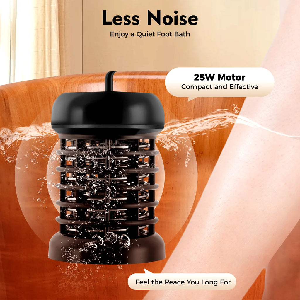 Ionic Detox Foot Bath Spa Machine – Portable Ion Foot Spa with 30-Min Timer & Ion Generator for Deep Cleansing, Toxin Removal and Foot Massage