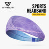 Moisture-Wicking Sports Headband Sweatband Non-Slip Elastic Workout Hairband (1/2/3-Pack) for Men & Women