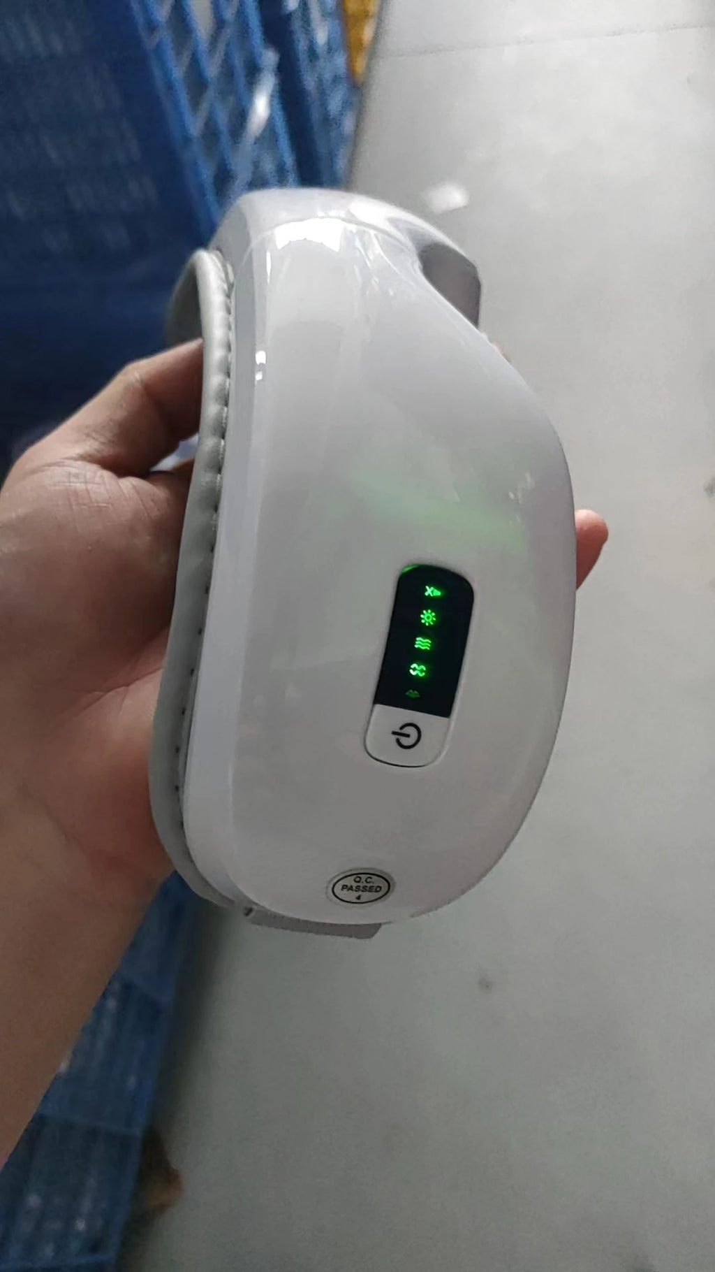 Upgraded Heat Compression Eye Massager – Multi-Function Electric Eye Massage Sleep Device, Black