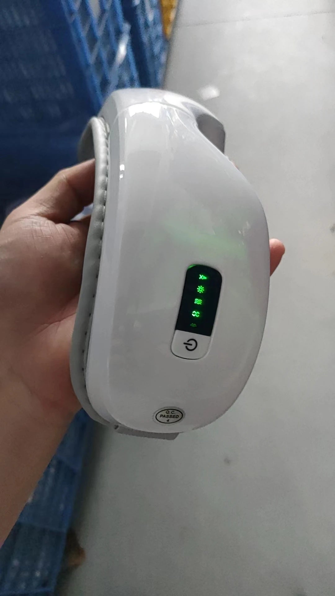 Upgraded Heat Compression Eye Massager – Multi-Function Electric Eye Massage Sleep Device, Black