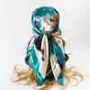 Satin-Feel Square Scarf 90 x 90 cm (35.4 x 35.4 in) – Satin-Look Polyester Hijab, Neckerchief, Shawl & Headscarf for Women