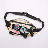 Camouflage Waist Pack Crossbody Chest Bag — Large Capacity Unisex Cycling & Travel Bag (26×14×7.5 cm / 10.2×5.5×3 in)