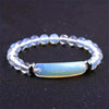 Handmade Turquoise & Malachite Rough Gemstone Bracelet - Healing Crystal Energy Yoga Bracelet