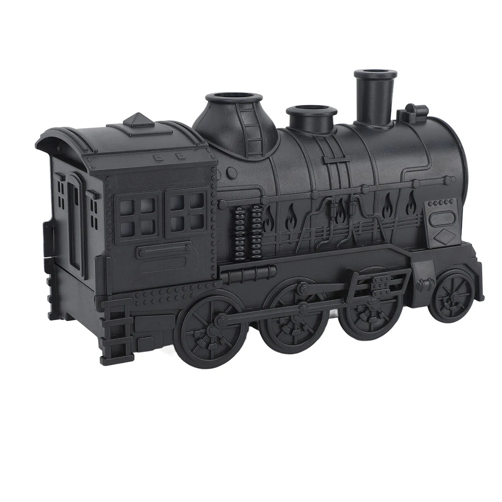 300ml Essential Oil Diffuser Humidifier with Remote – Train-Shaped Aromatherapy Cool Mist, 2 Light Modes, 100–240V for Bedroom & Office