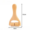7-Piece Wooden Face & Body Massage Tool Set – Facial Sculpting Roller, Gua Sha & Cupping Lymphatic Drainage Tools