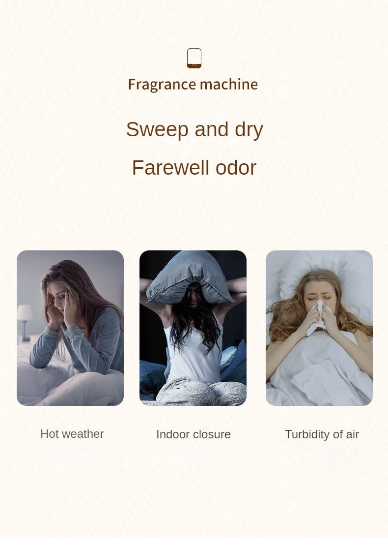 250ml Essential Oil Diffuser Humidifier with Night Light – Automatic Aromatherapy Perfume Diffuser for Bedroom & Office